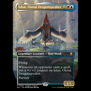 MTG Ishai, Ojutai Dragonspeaker Bloomburrow Commander blc#89