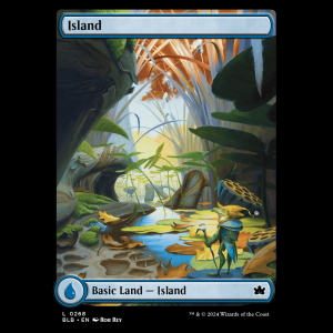 MTG Island Bloomburrow - FOIL blb#268