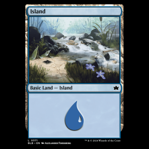 MTG Island Bloomburrow blb#371