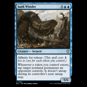 MTG Junk Winder Bloomburrow Commander blc#169