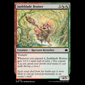 MTG Junkblade Bruiser Bloomburrow blb#220