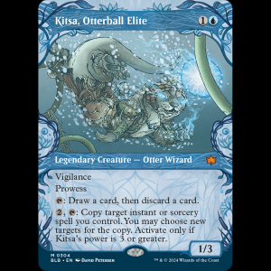 MTG Kitsa, Otterball Elite Bloomburrow blb#304