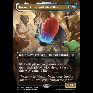 MTG Kwain, Itinerant Meddler Bloomburrow Commander blc#90