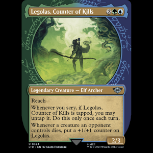 MTG Legolas, Counter of Kills The Lord of the Rings: Tales of Middle-earth ltr#324