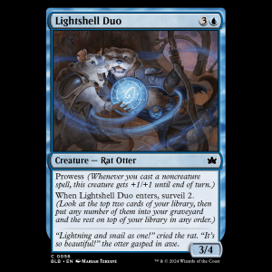 MTG Lightshell Duo Bloomburrow blb#56