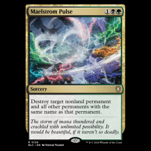 MTG Maelstrom Pulse Bloomburrow Commander blc#126