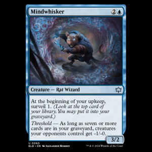 MTG Mindwhisker Bloomburrow  blb#60