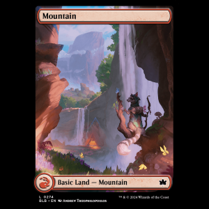 MTG Mountain Bloomburrow - FOIL blb#274