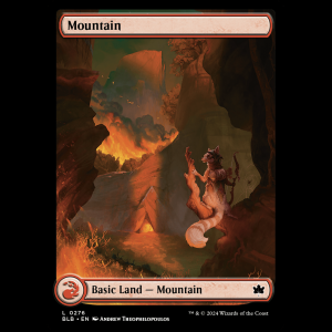 MTG Mountain Bloomburrow blb#276