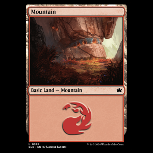 MTG Mountain Bloomburrow blb#375