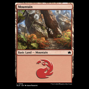 MTG Mountain Bloomburrow blb#376