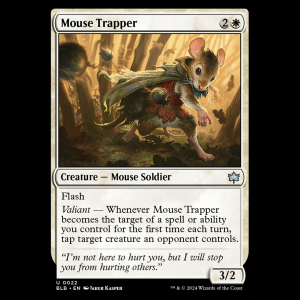 MTG Mouse Trapper Bloomburrow  blb#22