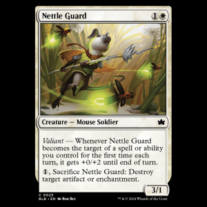 MTG Nettle Guard Bloomburrow blb#23