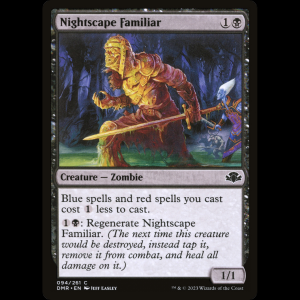 MTG Nightscape Familiar Dominaria Remastered dmr#94