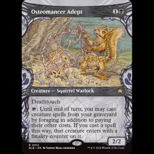 MTG Osteomancer Adept Bloomburrow blb#312