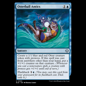 MTG Otterball Antics Bloomburrow blb#63