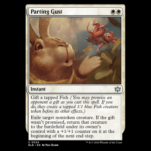 MTG Parting Gust Bloomburrow blb#24