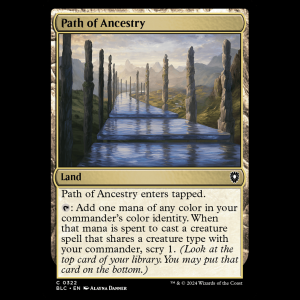 MTG Path of Ancestry Bloomburrow Commander blc#322