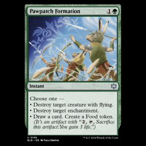 MTG Pawpatch Formation Bloomburrow  blb#186