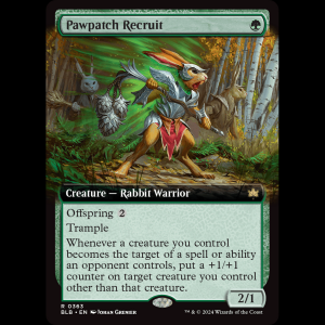 MTG Pawpatch Recruit Bloomburrow blb#363