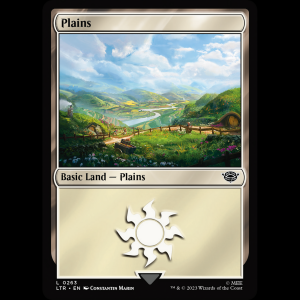 MTG Plains The Lord of the Rings: Tales of Middle-earth  ltr#263