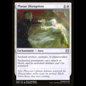 MTG Alteración planar (Planar Disruption) Phyrexia: All Will Be One one#28