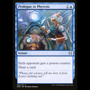 MTG Preámbulo a la piresis (Prologue to Phyresis) Phyrexia: All Will Be One one#65