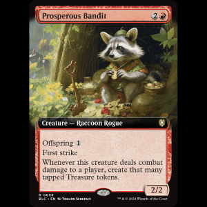 MTG Prosperous Bandit Bloomburrow Commander blc#59