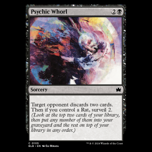 MTG Psychic Whorl Bloomburrow blb#105