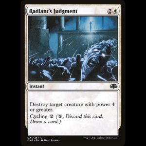 MTG Radiant's Judgment Dominaria Remastered dmr#21