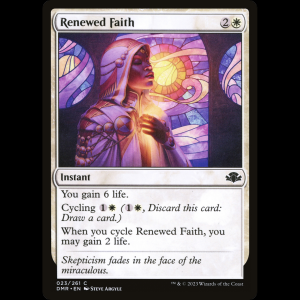 MTG Renewed Faith Dominaria Remastered dmr#23