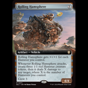 MTG Rolling Hamsphere Bloomburrow Commander blc#71