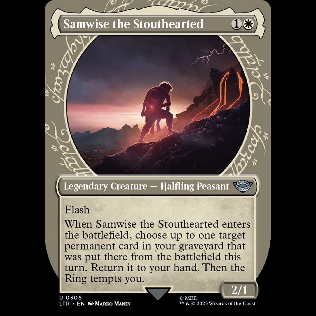 MTG Samwise the Stouthearted The Lord of the Rings: Tales of MTG Samwise the Stouthearted The Lord of the Rings: Tales of