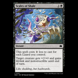 MTG Scales of Shale Bloomburrow blb#110