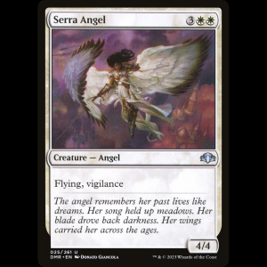 MTG Serra Angel Dominaria Remastered dmr#25