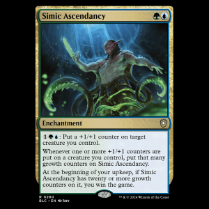 MTG Simic Ascendancy Bloomburrow Commander blc#260