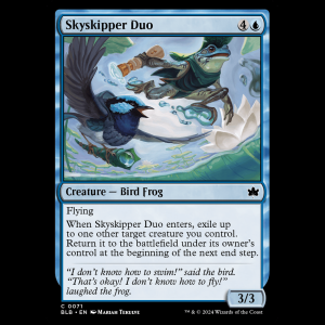 MTG Skyskipper Duo Bloomburrow blb#71