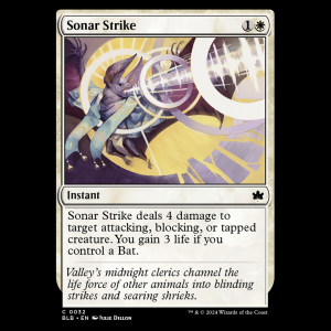 MTG Sonar Strike Bloomburrow blb#32