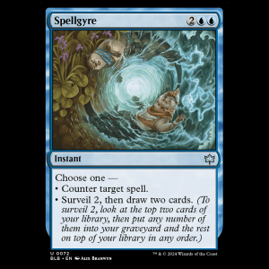 MTG Spellgyre Bloomburrow  blb#72