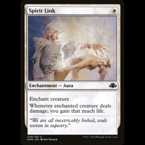 MTG Spirit Link Dominaria Remastered dmr#29