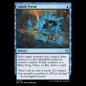 MTG Splash Portal Bloomburrow blb#74