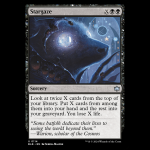 MTG Stargaze Bloomburrow - FOIL blb#114