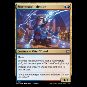 MTG Stormcatch Mentor Bloomburrow blb#234