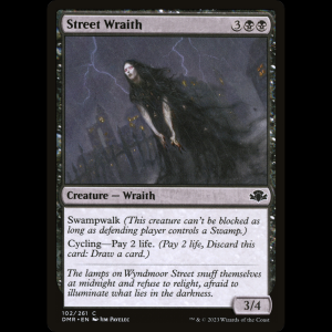 MTG Street Wraith Dominaria Remastered dmr#102