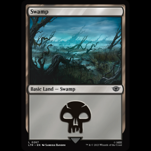 MTG Swamp The Lord of the Rings: Tales of Middle-earth  ltr#267