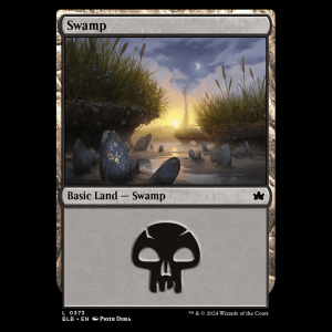 MTG Swamp Bloomburrow blb#373