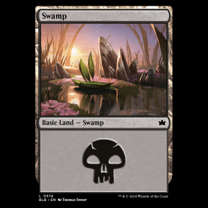 MTG Swamp Bloomburrow blb#374