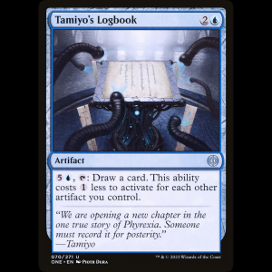 MTG Cuaderno de trabajo de Tamiyo (Tamiyo's Logbook) Phyrexia: All Will Be One one#70