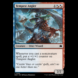 MTG Tempest Angler Bloomburrow  blb#235