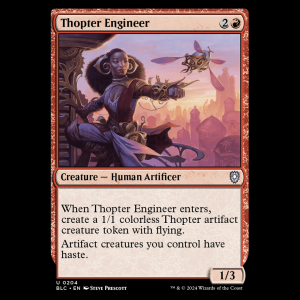 MTG Thopter Engineer Bloomburrow Commander blc#204